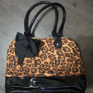 Betsey Johnson Animal Print Purse